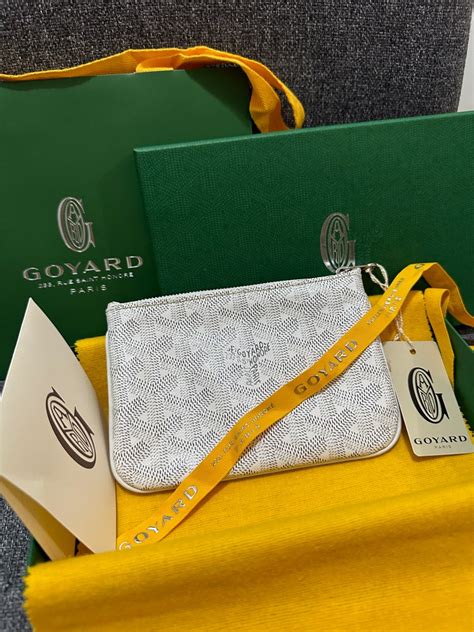 goyard senat mini pouch price|goyard senat bag.